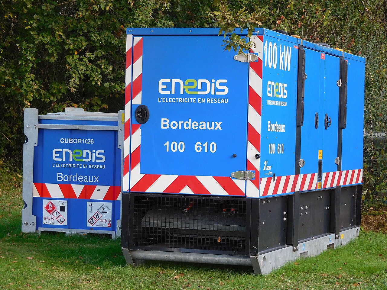 Trailer-mounted mobile generator